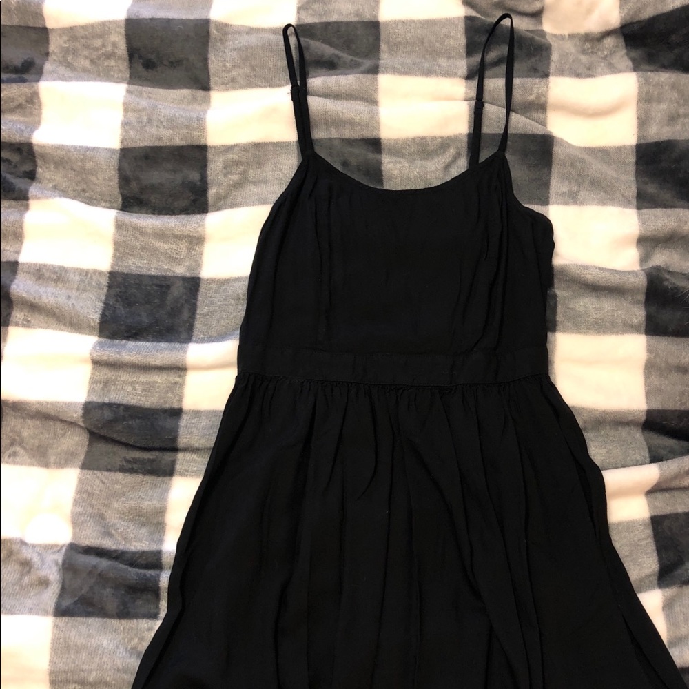 Black American eagle dress